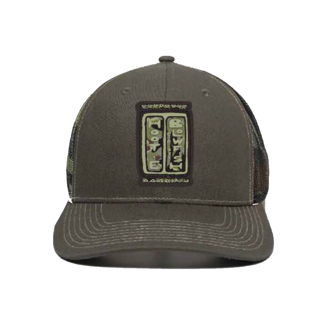 Hat- Original Logo Camo Trucker