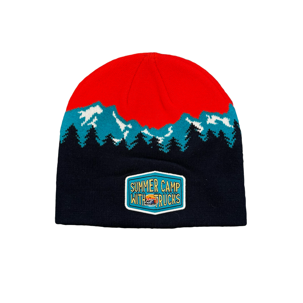 Hat- Summer Camp With Trucks Beanie