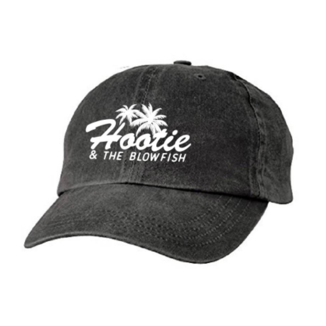 Washed Grey Palm Tree Hat
